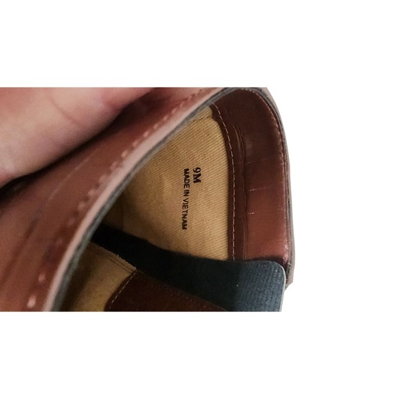 Lisa Vicky Brown Heel Ankle Boots Women's Size 9 - Picture 8 of 8